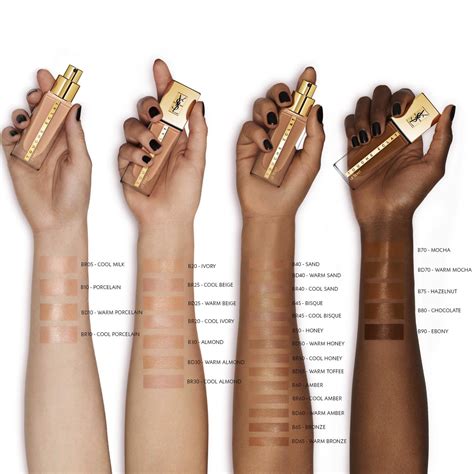 determine ysl eclat shade finder|YSL foundation tint.